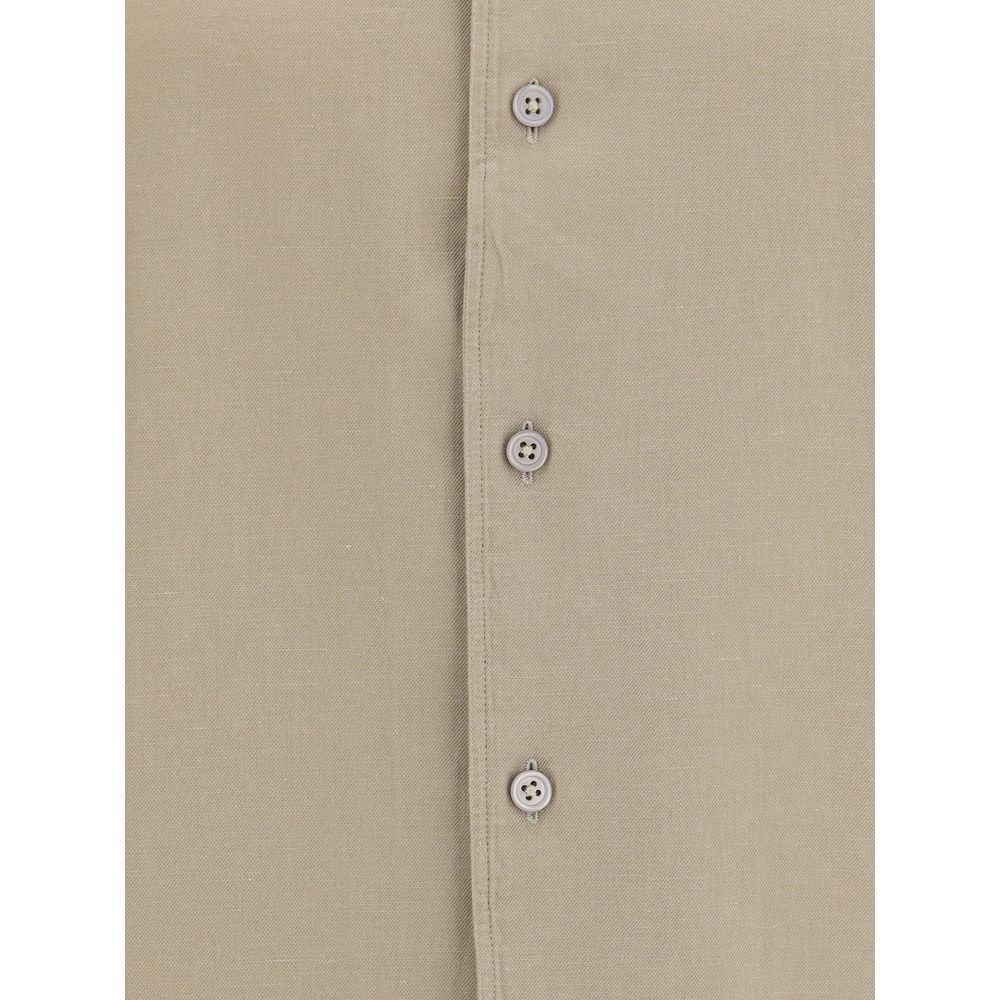 ZEGNA Cotton and linen Shirt - Ginchy