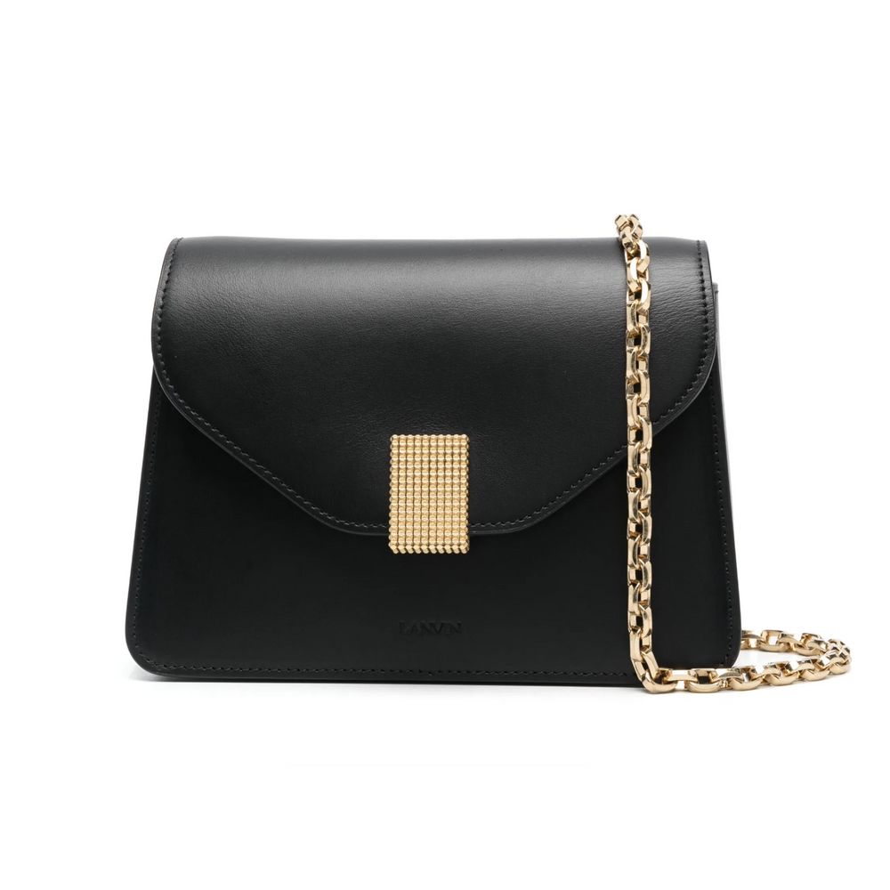 Lanvin Black Leather Handbag - Ginchy
