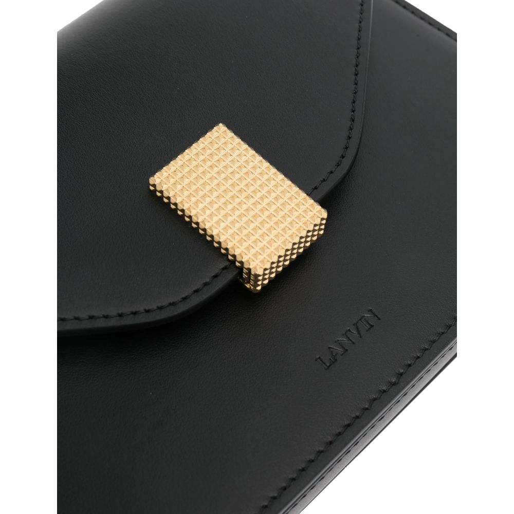 Lanvin Black Leather Handbag - Ginchy