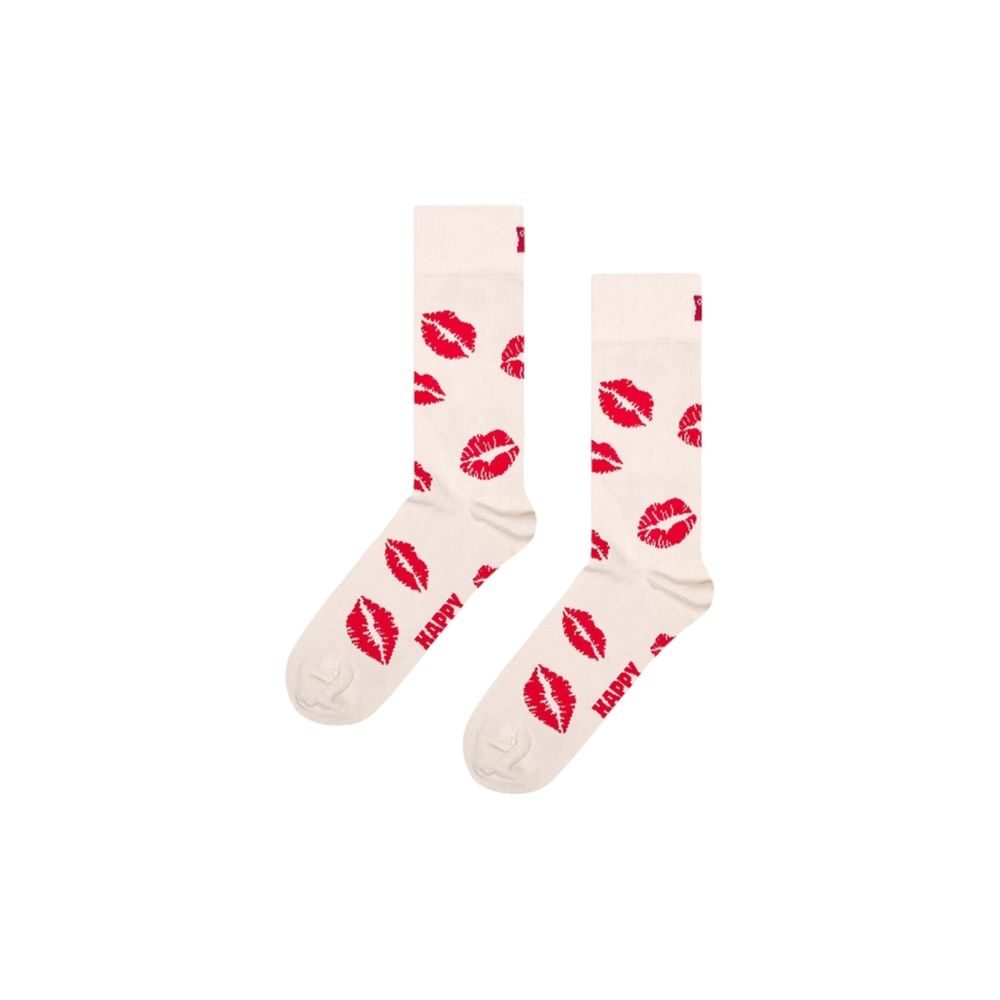 Happy Socks Beige Cotton Sock - Ginchy