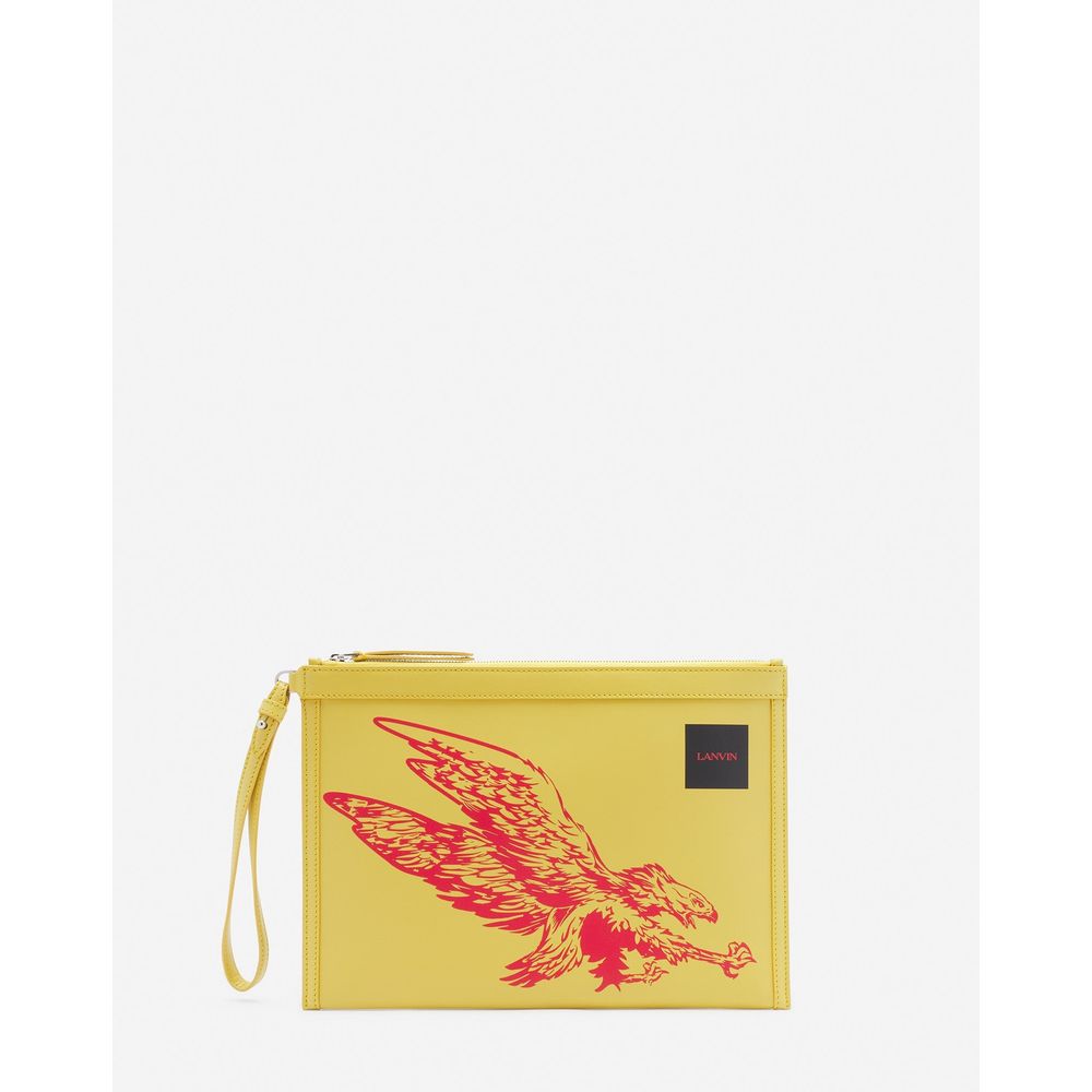 Lanvin "Yellow Leather Men Wallet" - Ginchy
