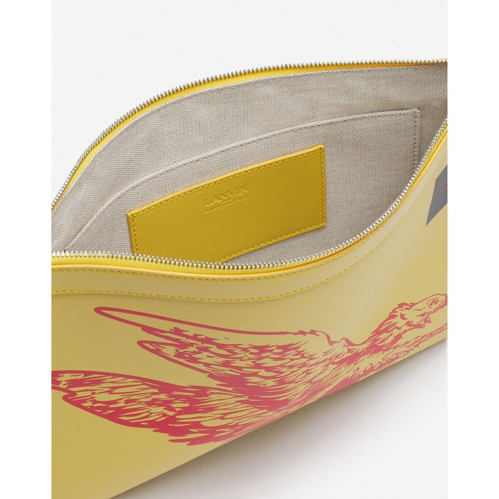 Lanvin "Yellow Leather Men Wallet" - Ginchy