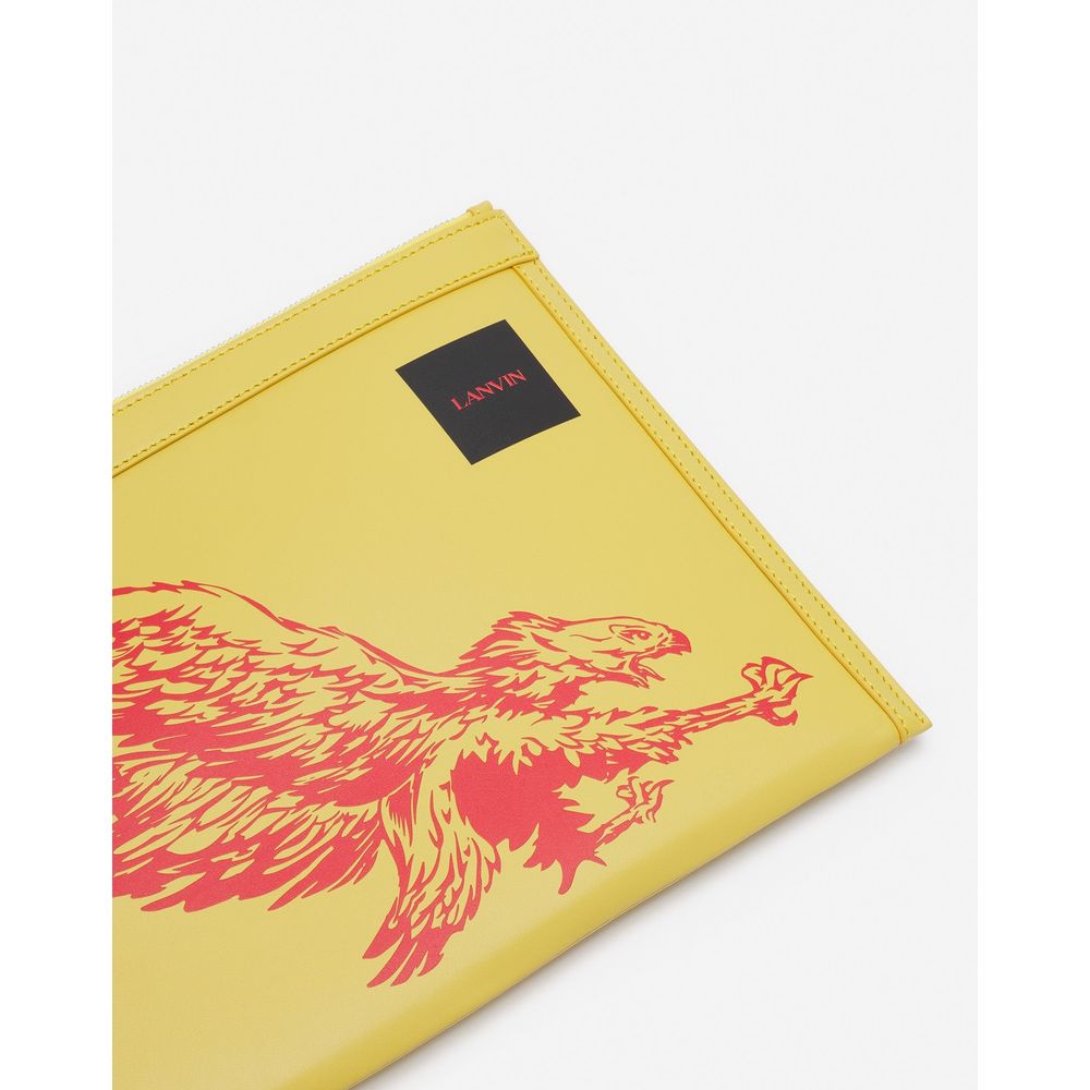 Lanvin "Yellow Leather Men Wallet" - Ginchy
