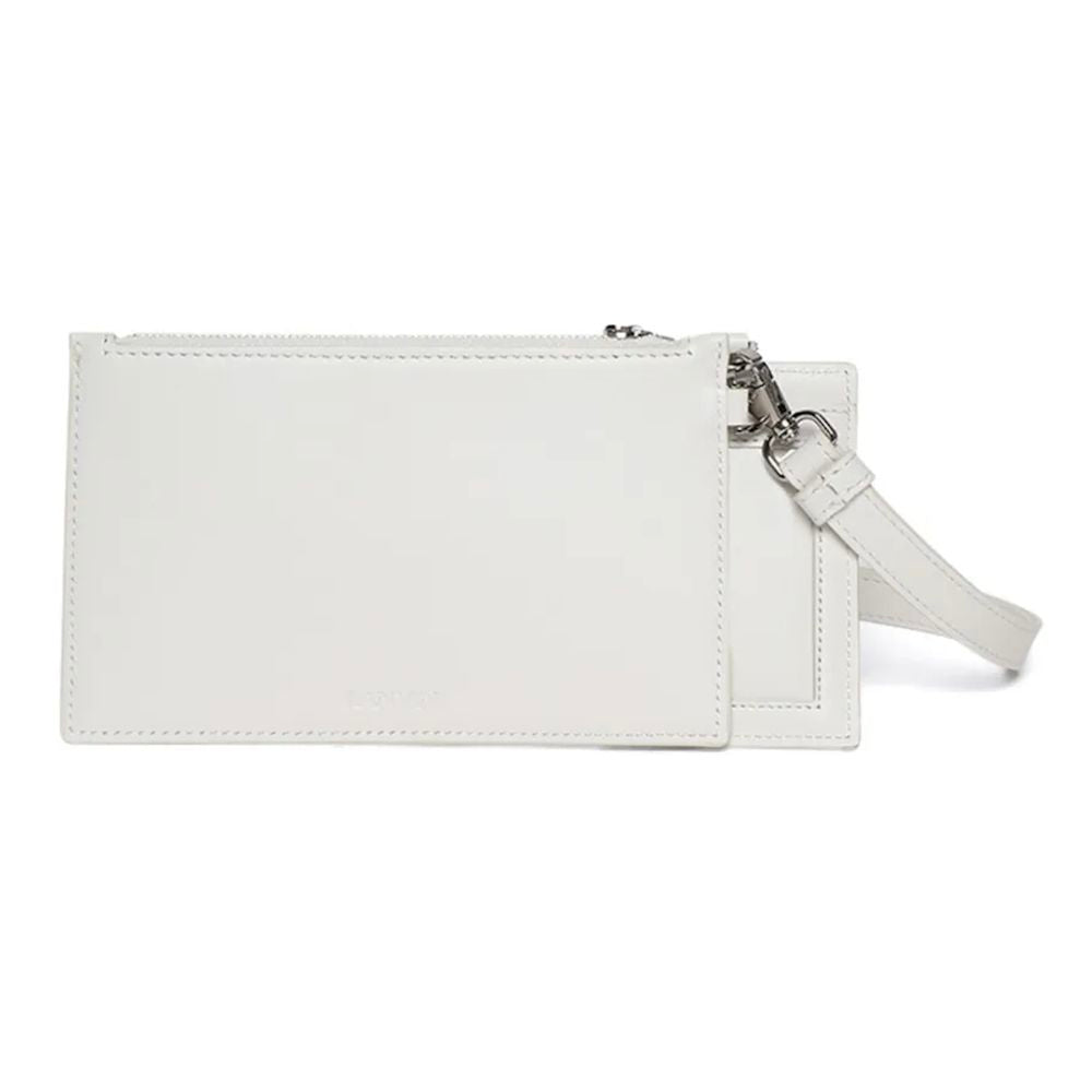 Lanvin White Leather Men Wallet - Ginchy