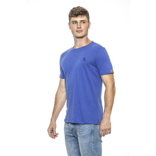 Billionaire Italian Couture Light Blue Cotton T-Shirt - Ginchy