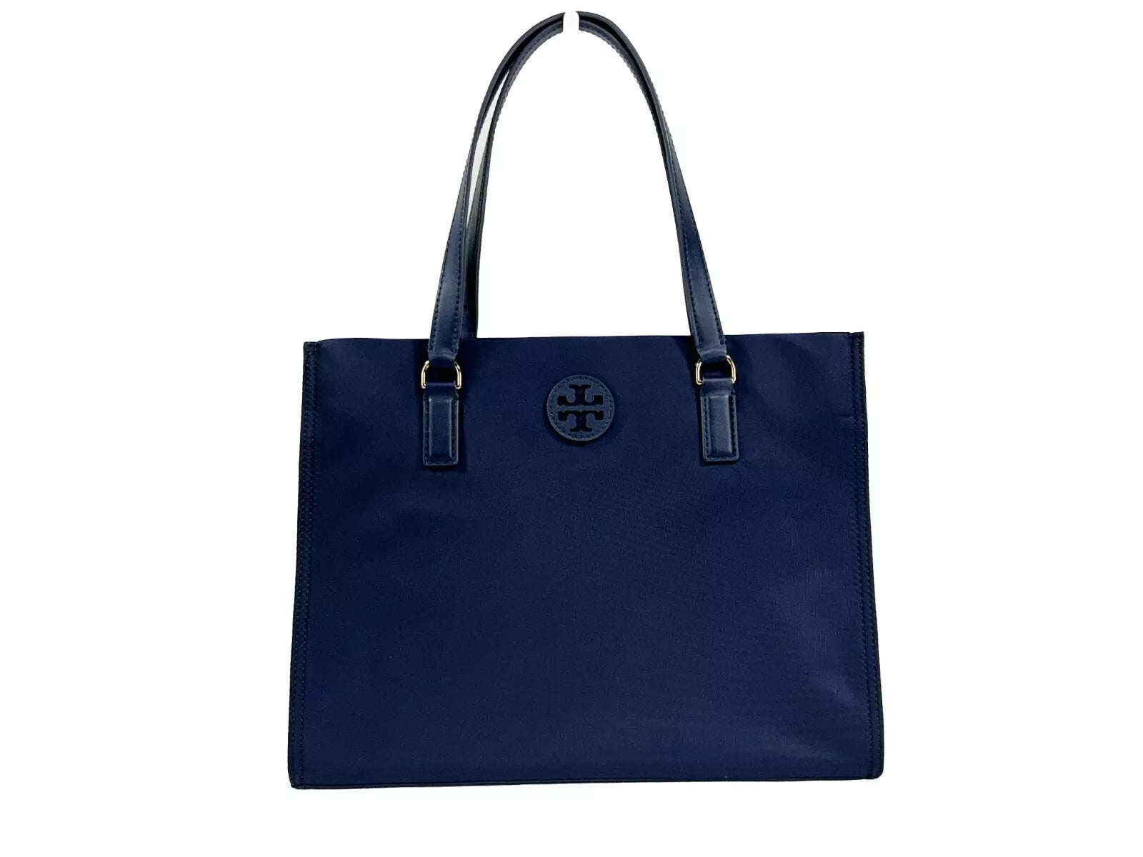 Tory Burch Navy Ella Small Nylon Tote Bag Purse 160633 - Ginchy