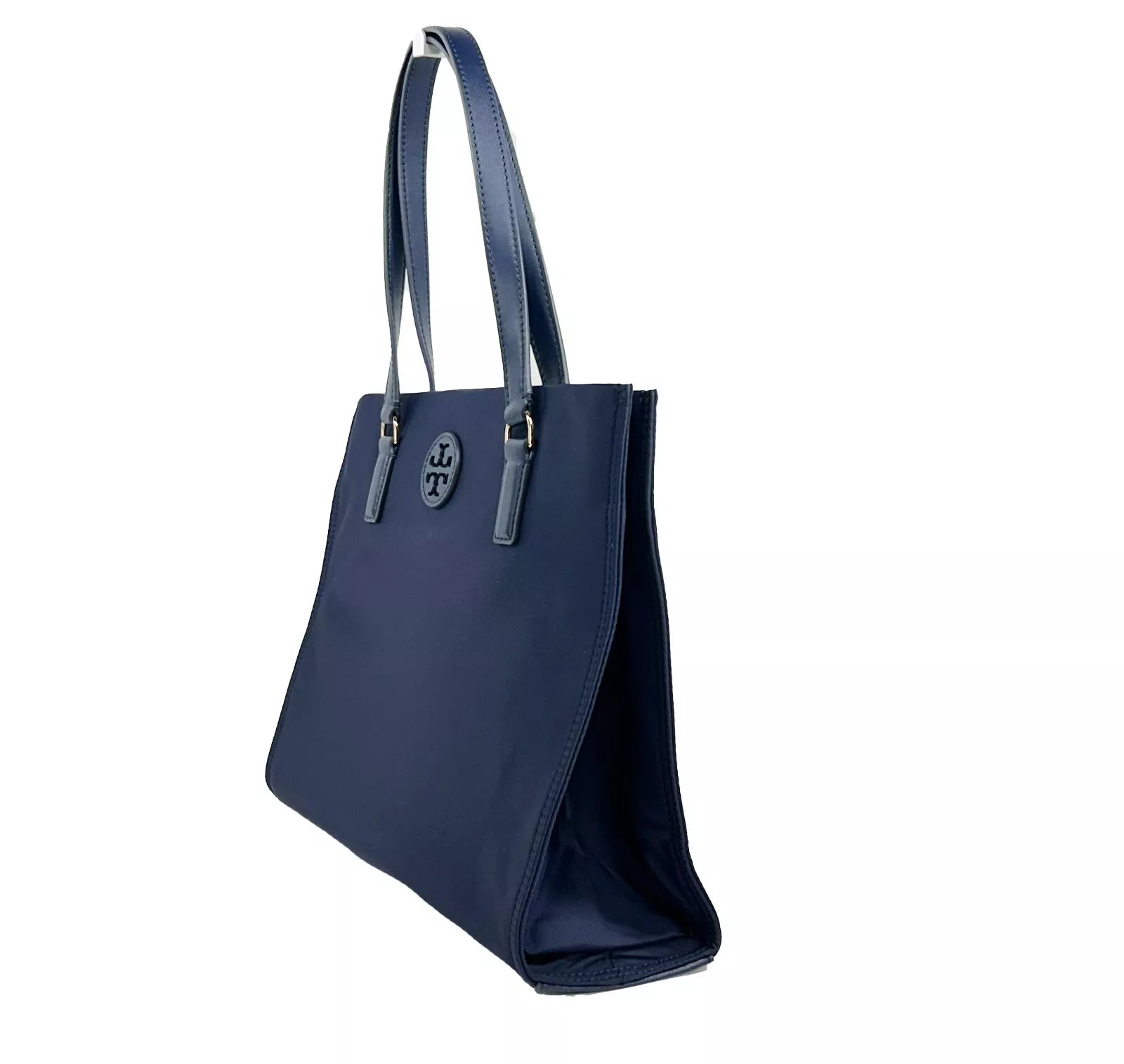 Tory Burch Navy Ella Small Nylon Tote Bag Purse 160633 - Ginchy