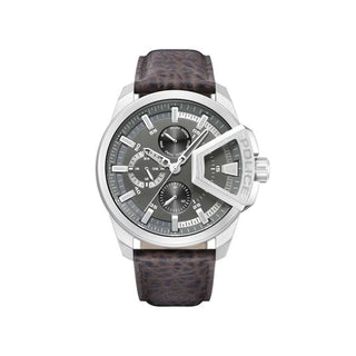 Police Brown Leather Watch - Ginchy