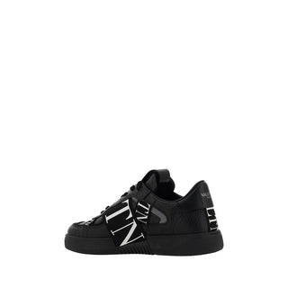 Valentino Garavani VL7N Black Leather Sneakers