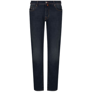 Jacob Cohen Blue Cotton Jeans & Pant - Ginchy