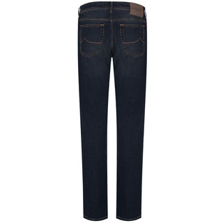 Jacob Cohen Blue Cotton Jeans & Pant - Ginchy