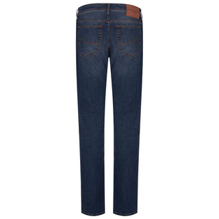 Jacob Cohen Blue Cotton Jeans & Pant - Ginchy