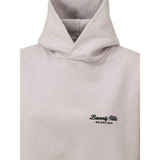 Balenciaga Gray Cotton Hoody - Ginchy