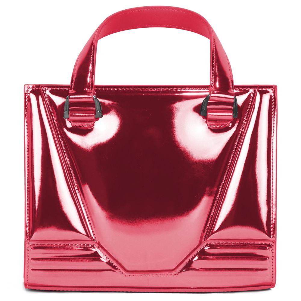 Ferrari Fuchsia Leather Handbag - Ginchy