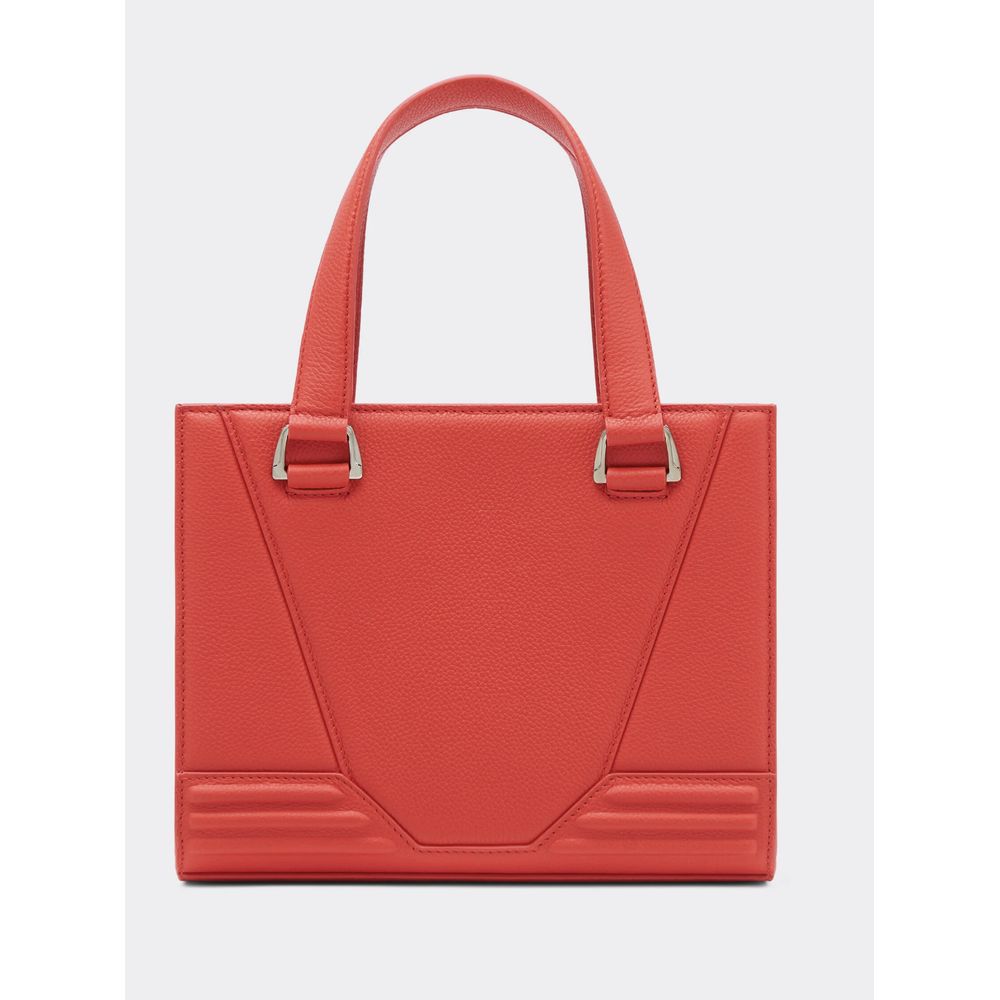 Ferrari Red Leather Handbag - Ginchy