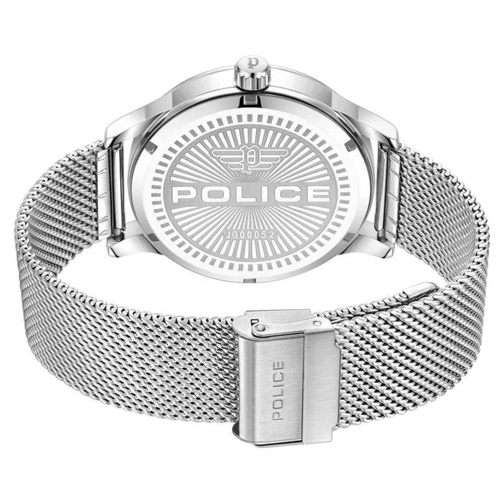 Police Gray Stainless Steel Watch - Ginchy