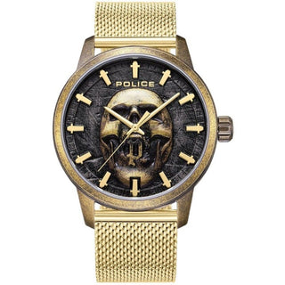 Police Gold Stainless Steel Watch - Ginchy