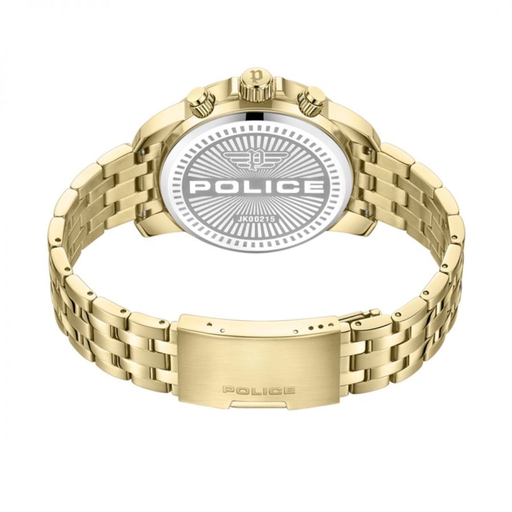 Police Gold Stainless Steel Watch - Ginchy