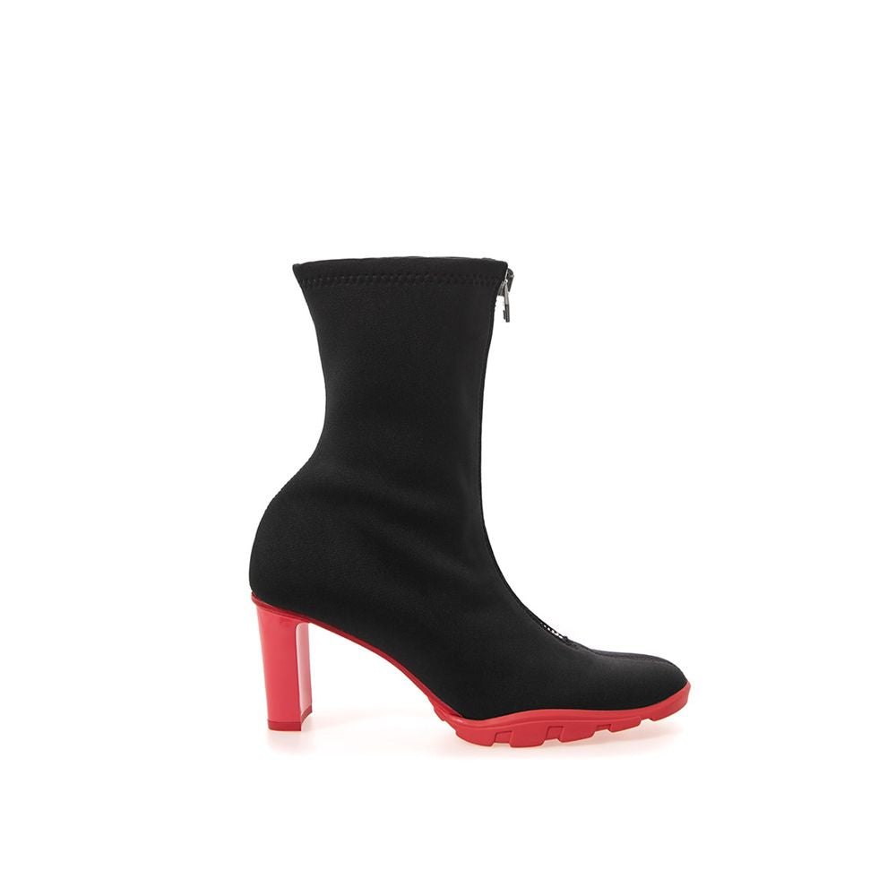 Alexander McQueen Black Neoprene Boot - Ginchy