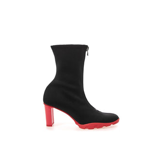 Alexander McQueen Black Neoprene Boot - Ginchy