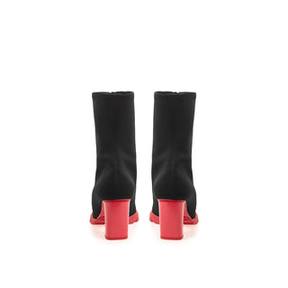 Alexander McQueen Black Neoprene Boot - Ginchy