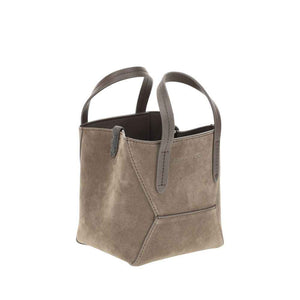 Brunello Cucinelli Suede Shoulder Bag