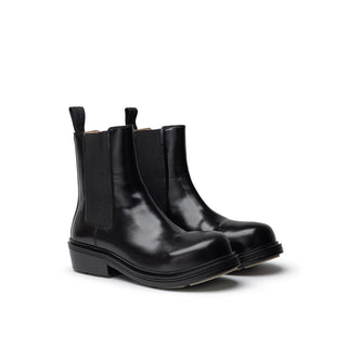 Bottega Veneta Black Leather Boot - Ginchy