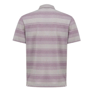 Canali Gray Cotton Polo Shirt - Ginchy