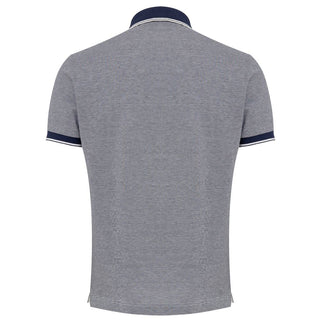 Canali Blue Cotton Polo Shirt - Ginchy