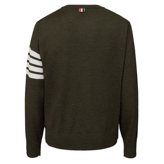 Thom Browne Green Wool Sweater - Ginchy