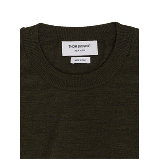 Thom Browne Green Wool Sweater - Ginchy
