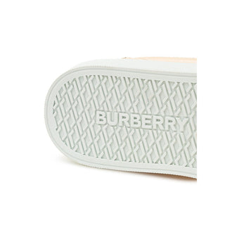 Burberry Pink Leather Sneaker - Ginchy