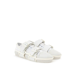 Burberry White Cotton Sneaker - Ginchy