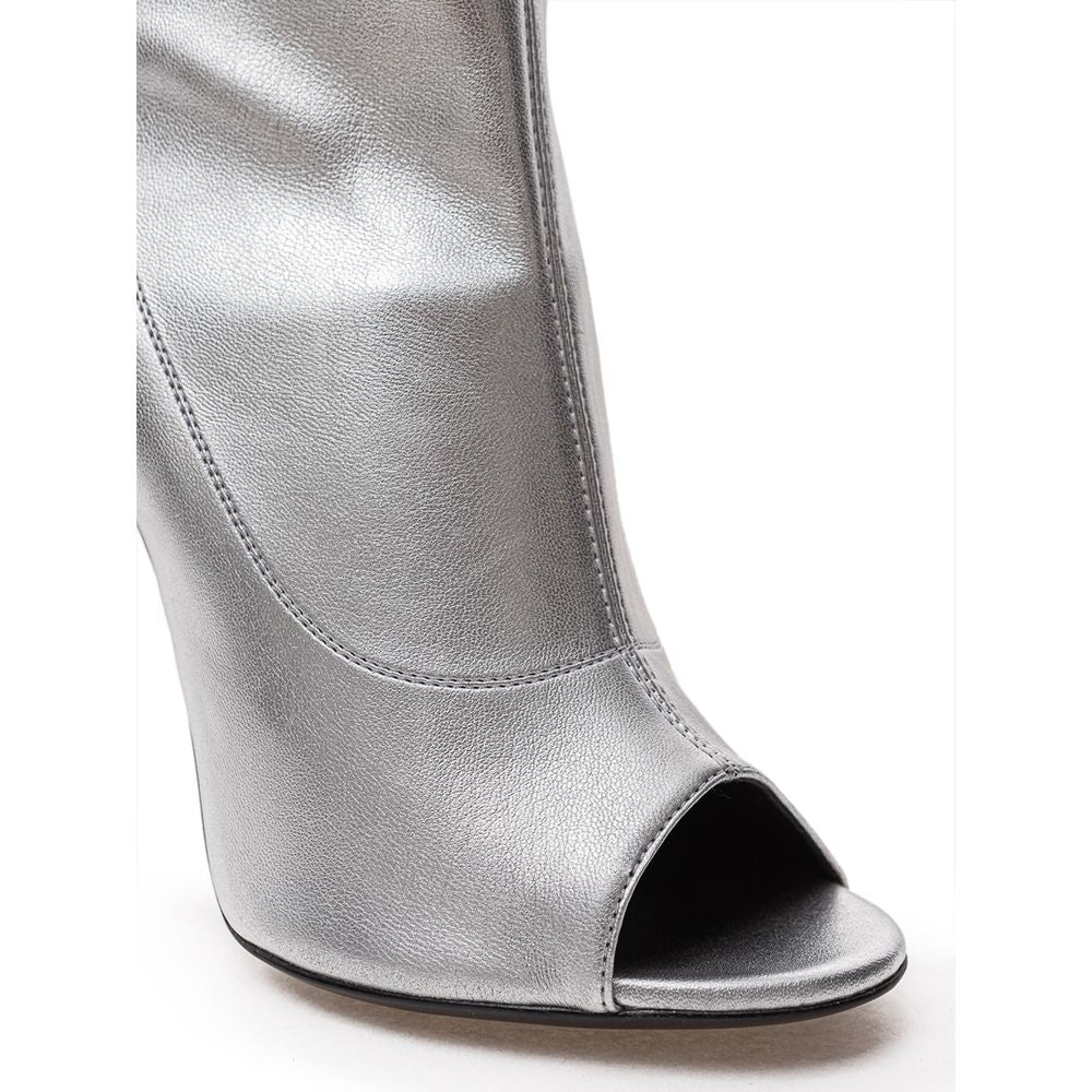 Giuseppe Zanotti Gray Leather Boot - Ginchy