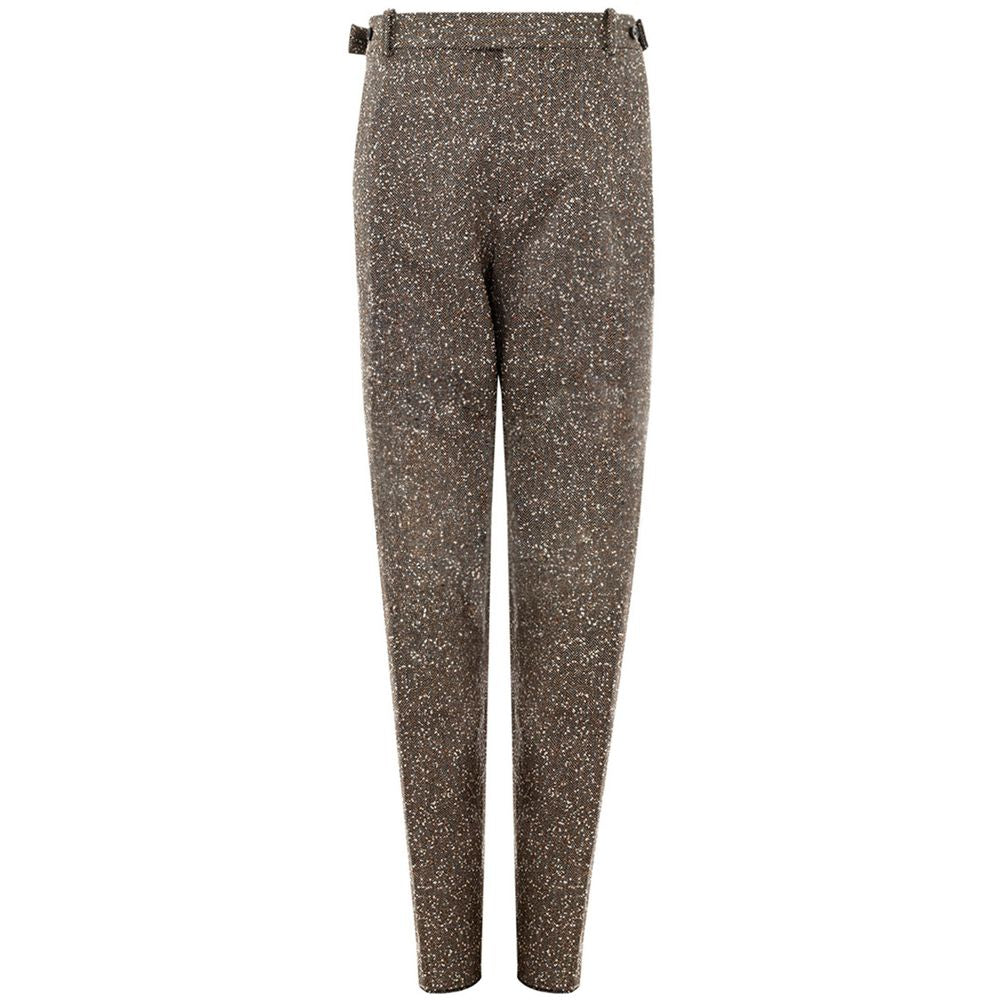 Bottega Veneta Multicolor Viscose Pants for Elegant Evenings - Ginchy