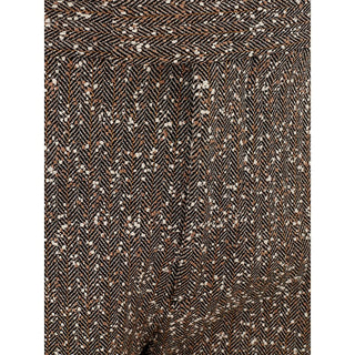 Bottega Veneta Multicolor Viscose Pants for Elegant Evenings - Ginchy