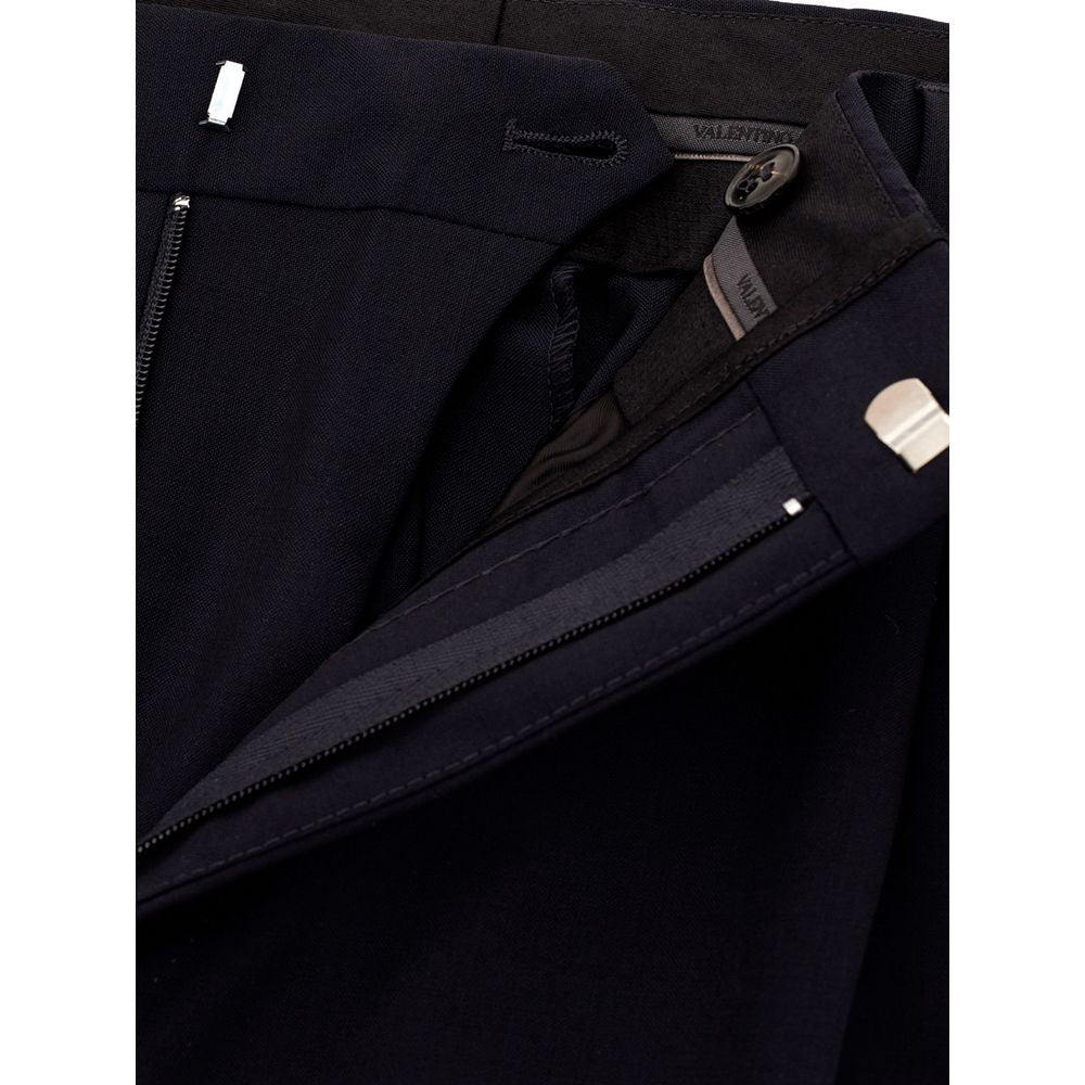 Valentino Black Wool Pant - Ginchy