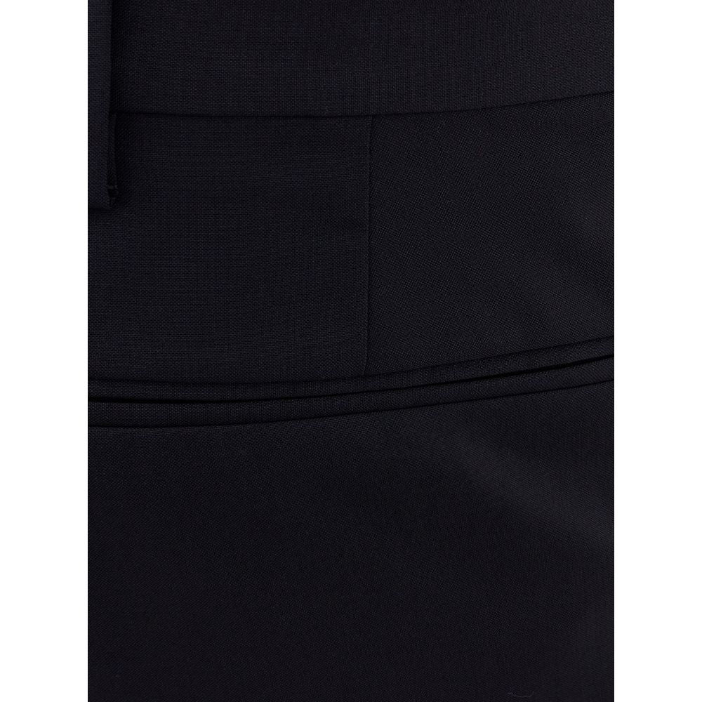Valentino Black Wool Pant - Ginchy