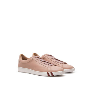 Bally Pink Leather Sneaker - Ginchy
