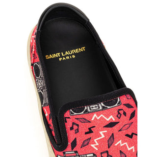 Saint Laurent Pink Cotton Sneaker - Ginchy
