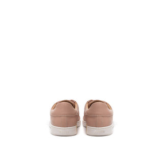 Bally Elegant Pink Cotton Leather Sneakers - Ginchy