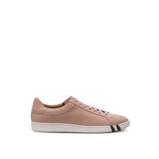 Bally Elegant Pink Leather Sneakers for Women - Ginchy