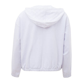 Armani Exchange Chic White Viscose Sweater for Women - Ginchy