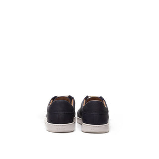 Bally Elegant Blue Leather Sneakers For Men - Ginchy
