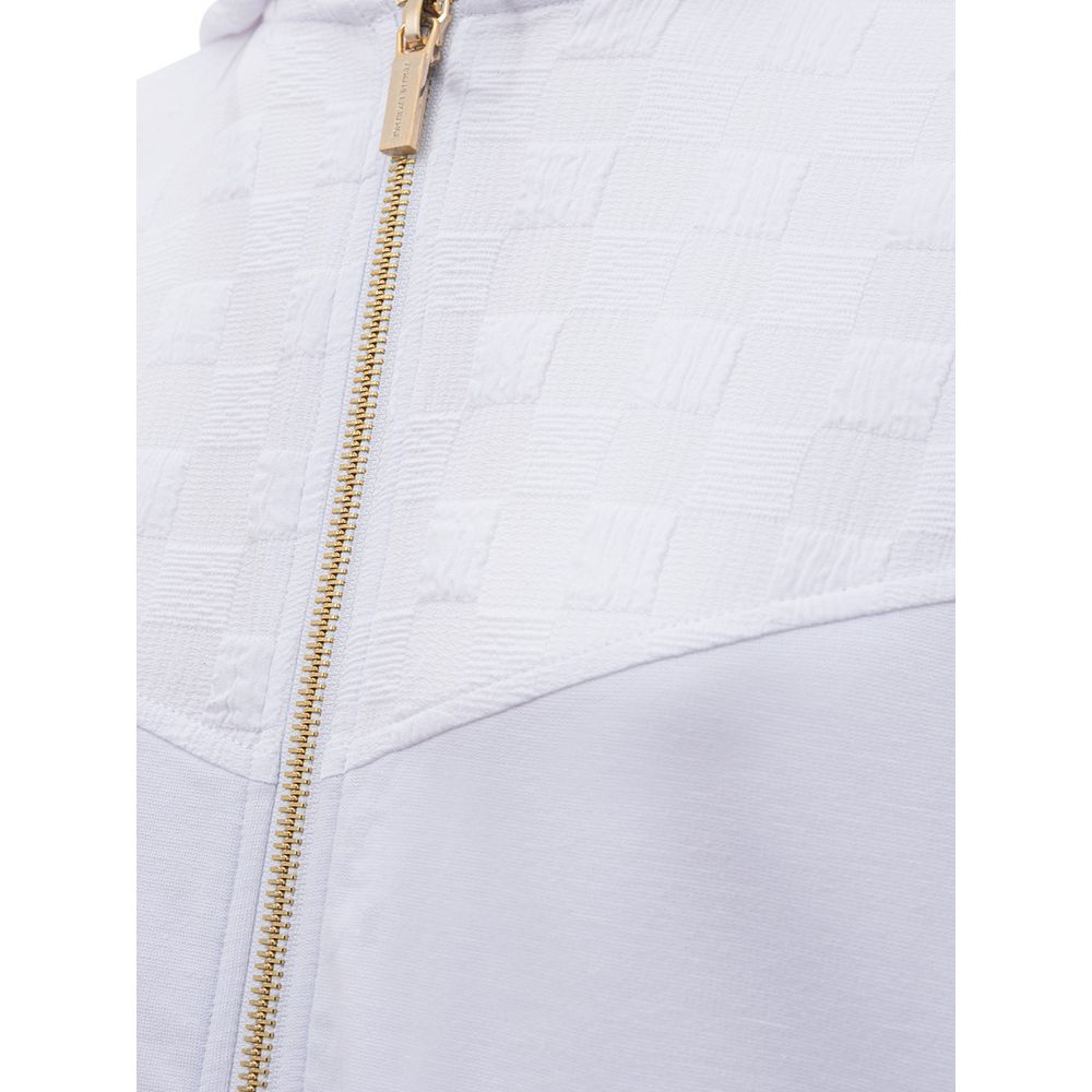 Armani Exchange Chic White Viscose Sweater for Women - Ginchy