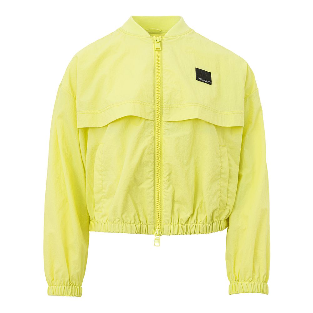 Armani Exchange Chic Yellow Polyamide Jacket for Women - Ginchy