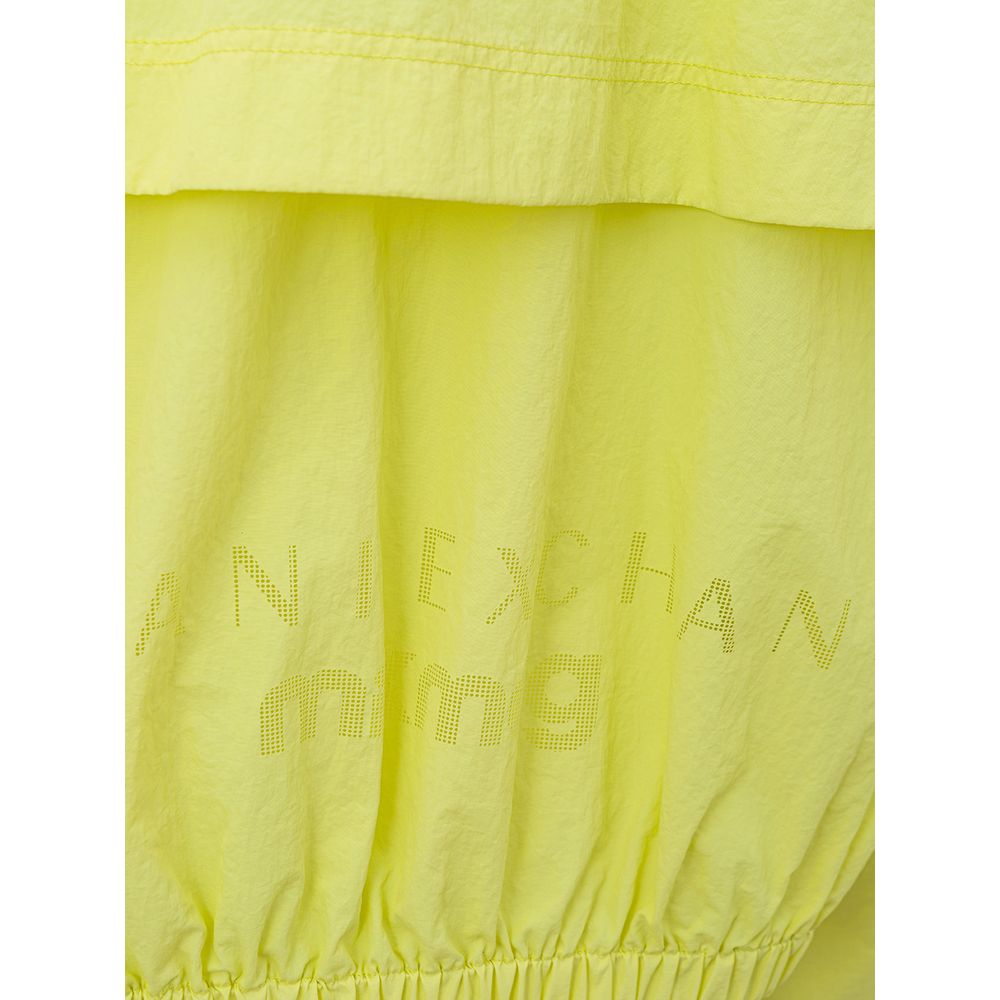 Armani Exchange Chic Yellow Polyamide Jacket for Women - Ginchy