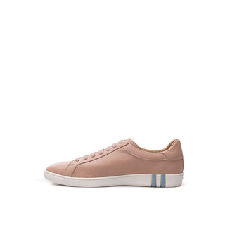 Bally Elegant Pink Leather Sneakers - Ginchy