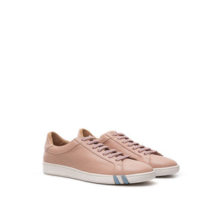 Bally Elegant Pink Leather Sneakers - Ginchy