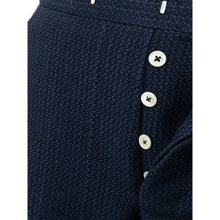 Thom Browne Elevate Your Style with Sleek Acrylic Pants - Ginchy